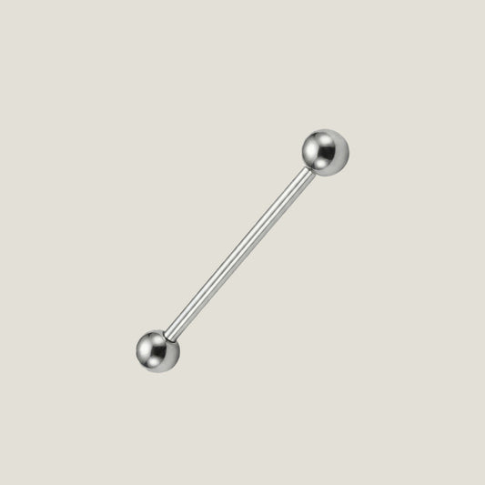 Implant Grade Titanium Barbell 16g 22mm