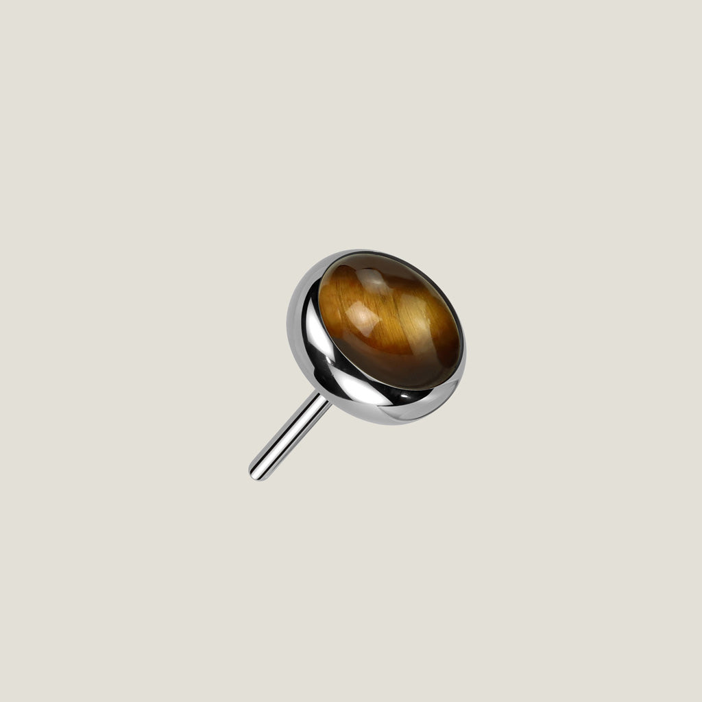 Cabochon Cut Threadless End