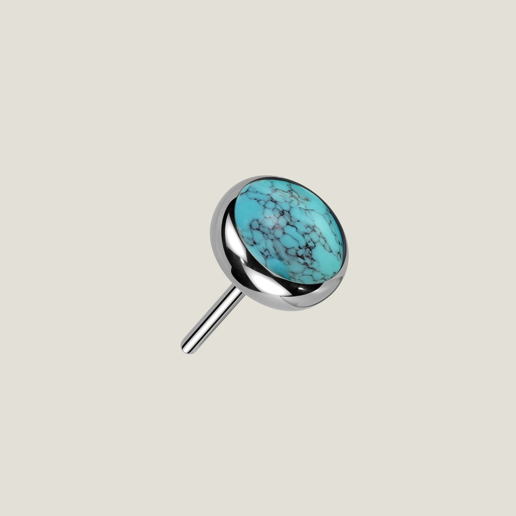 Cabochon Cut Threadless End