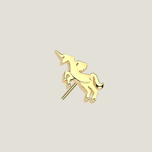14kt Whimsical Unicorn Topper