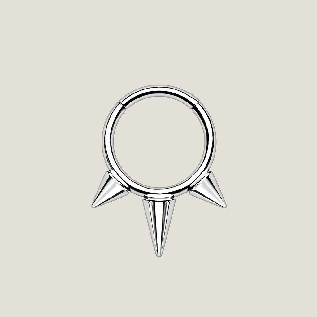 Spiked Hinged Clicker — 10mm