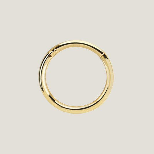 14k Gold Clicker Ring
